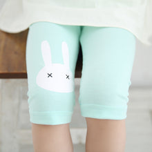 Загрузить изображение в средство просмотра галереи, Girls Kids Knee Length Elastic Cotton Pants
