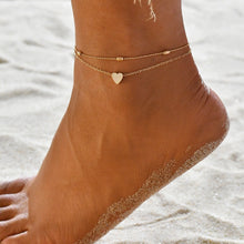 Загрузить изображение в средство просмотра галереи, Female Bohemian Shell Heart For Women Ankle Bracelets
